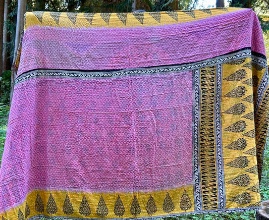 The Quintessential Kantha Quilt
