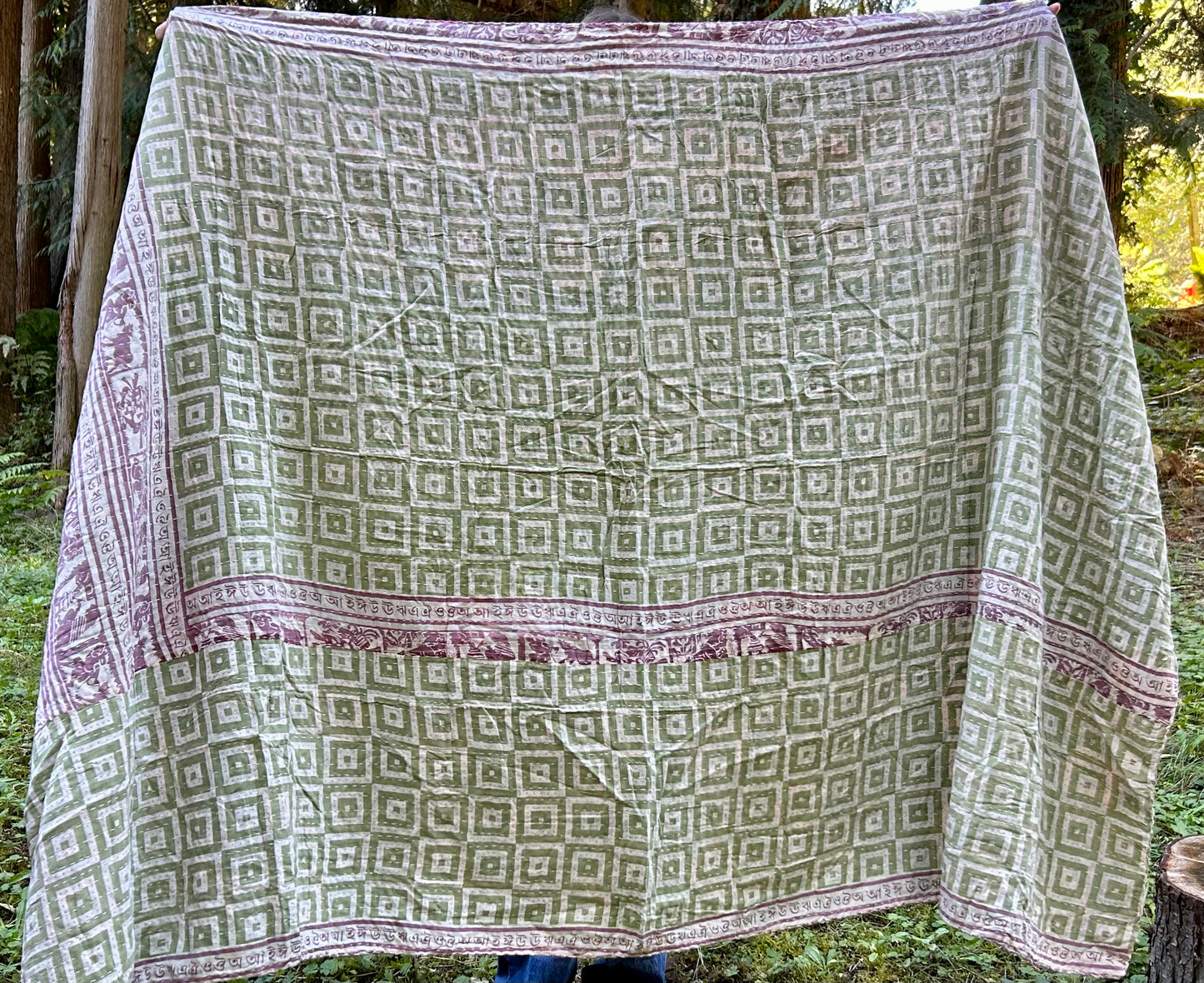 A Fab Combo Kantha Quilt