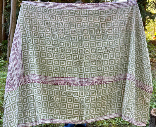 A Fab Combo Kantha Quilt
