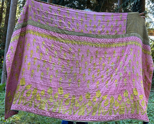 A Teacher Favorite Kantha Quilt